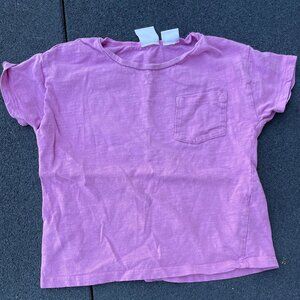 Zara T Shirt size 3-4T Purple